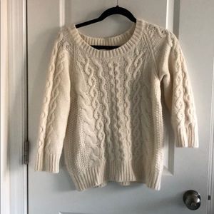 Jcrew fisherman’s sweater